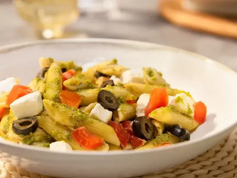 Barilla® Penne Pasta Salad with Feta Cheese Recipe | US_PROD-4d6a35e9-ea4a-4290-b9d8-6b7b05bf06fe