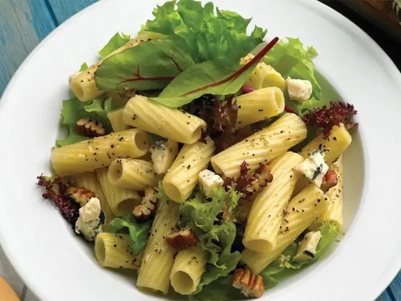 Barilla® Rigatoni and Blue Cheese Pasta Salad Recipe | US_PROD-5f11f274-5b0e-4f88-b819-0fb011cf76c7