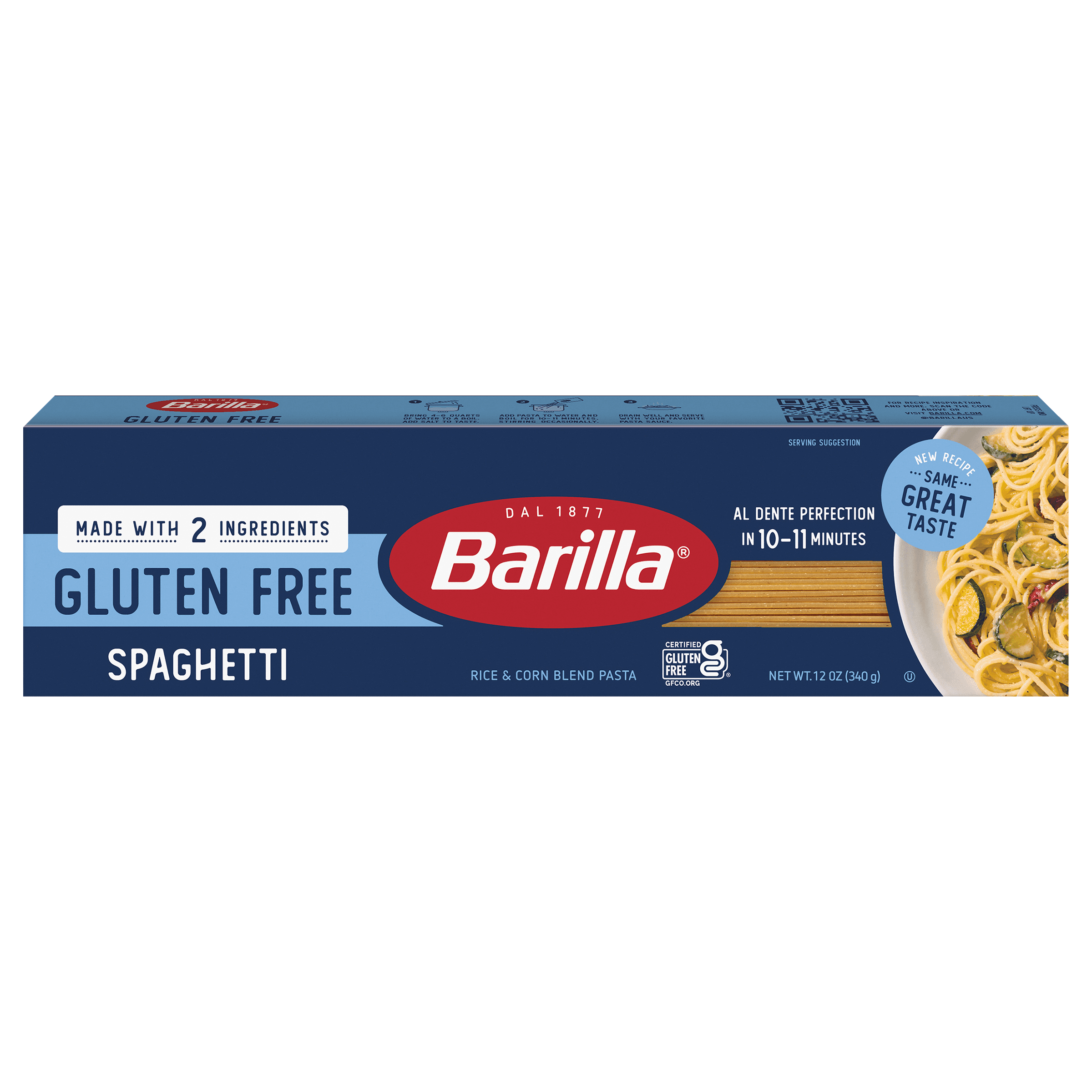 Barilla® Gluten Free Spaghetti Product Package | US_PROD-5u8DG5Waoc5vkiUq9KLGSe