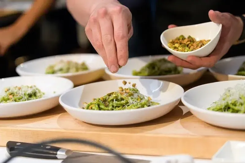 Barilla® Bucatini Pasta with Pistachio Pesto Recipe | US_PROD-a6e09362-144a-4974-9bc8-d679f38c3447