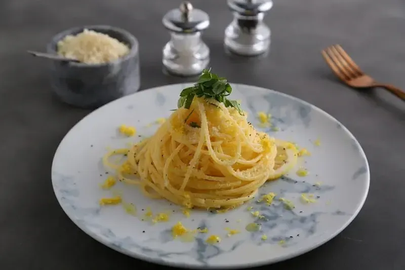Barilla® Gluten Free Spaghetti Pasta with Fresh Lemon and Parmigiano-Reggiano Cheese Recipe