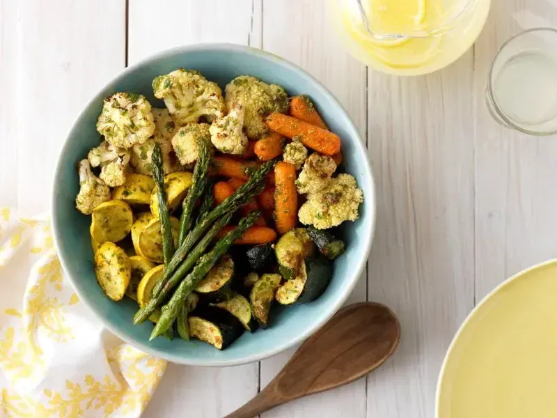 Barilla® Rustic Basil Pesto Bowl with Grilled Vegetables Recipe | US_PROD-c1724052-bfe2-43be-8d8c-aef1a0d6b669