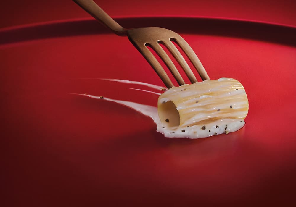 Barilla Al Bronzo Mezzi Rigatoni Swipe Hero