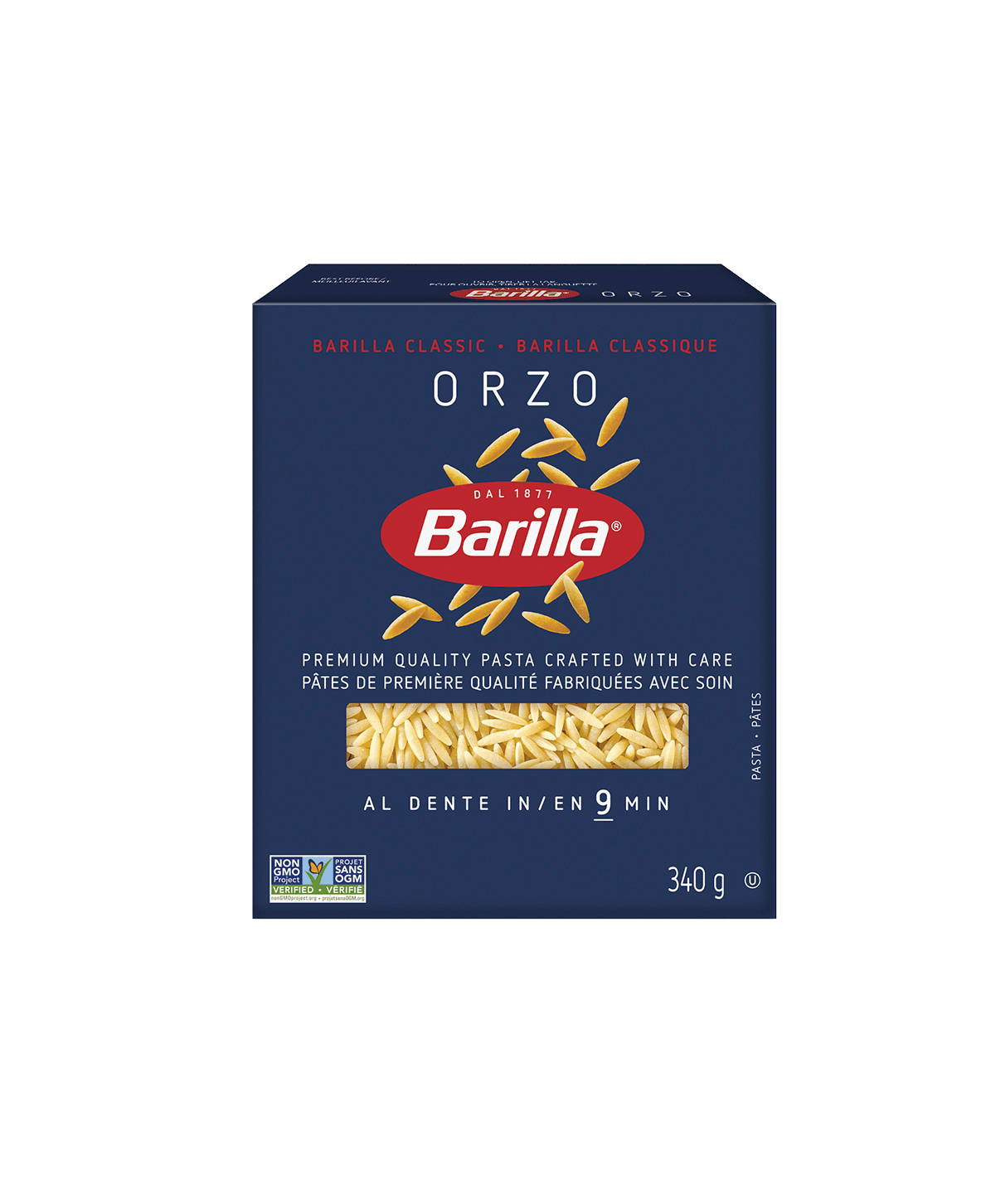Barilla Orzo Pasta - Packshot - fr-ca | US_PROD-4vnePOHOX6A8oZLdk7ooKc