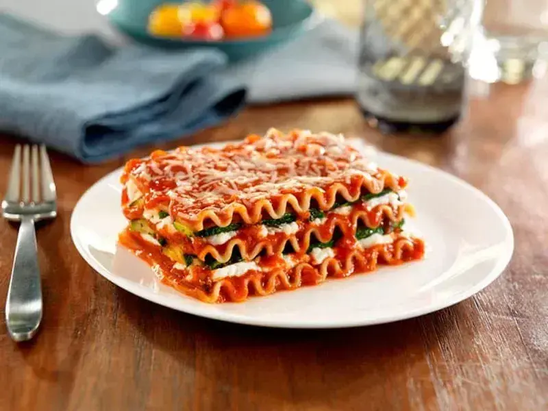 Barilla® Wavy Lasagne with Roasted Zucchini, Fire Roasted Marinara Sauce & Ricotta Cheese | US_PROD-5ad2240e-50a5-4b5b-9ddd-c37b471c3cda