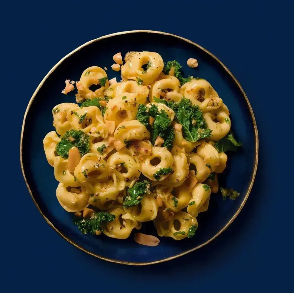 Barilla® Three Cheese Tortellini with Savoy Cabbage and Peanuts Recipe | US_PROD-68e2032a-e5b9-4f0b-80db-eb53d9773dfc