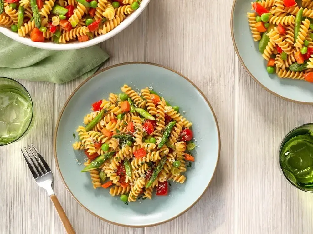 Barilla® Chickpea Rotini Primavera Recipe | US_PROD-965e85fc-a7ca-4900-ae92-d8465c2d7f3b