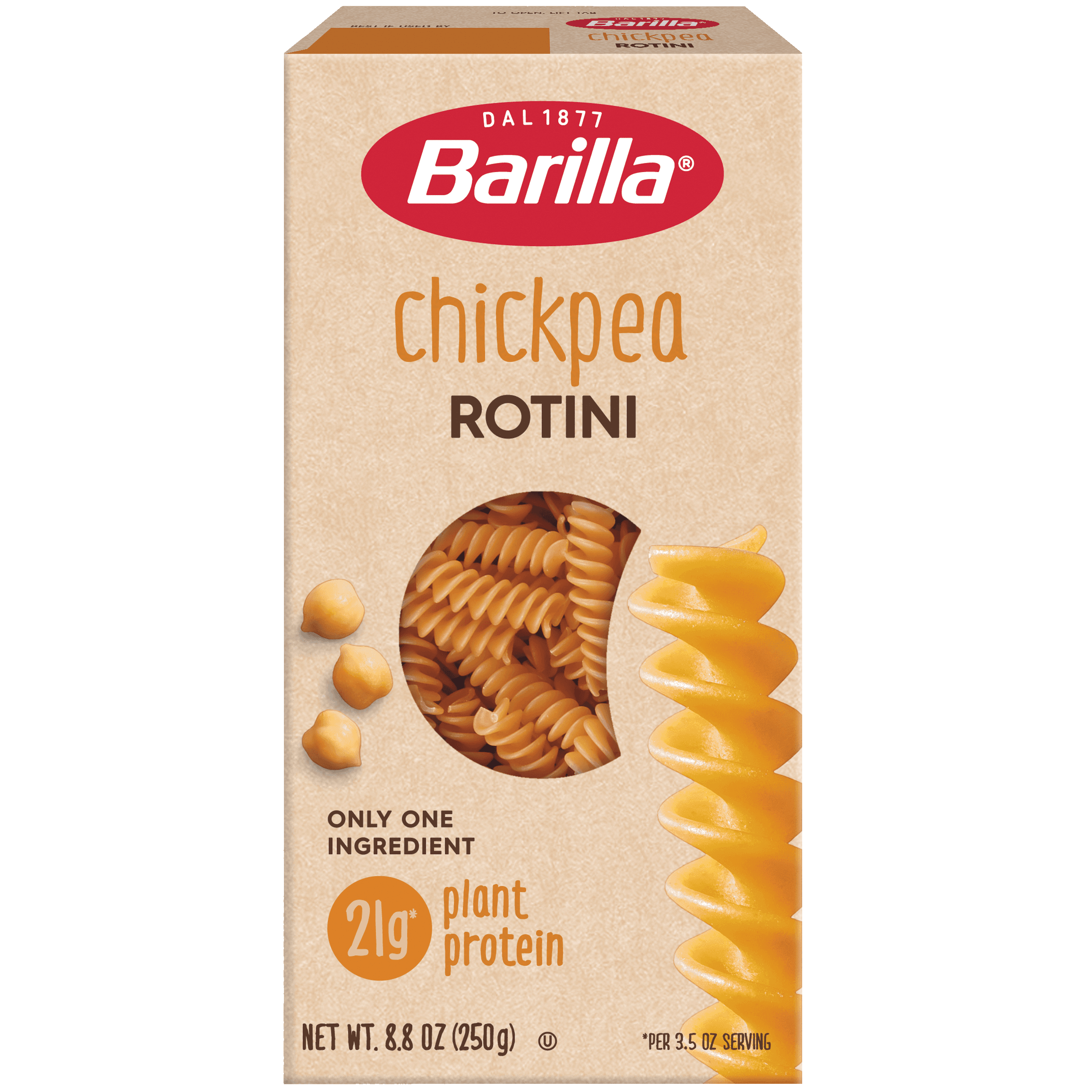 Barilla Chickpea Rotini Pasta | US_PROD-28ClJf7sfut4sJECtb1O0Z
