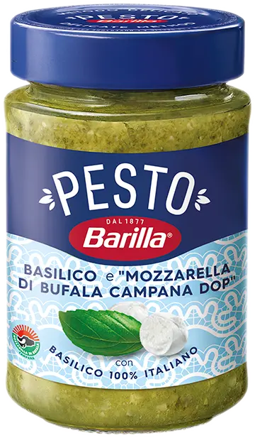 Pesto con Basilico e “Mozzarella di Bufala Campana DOP”