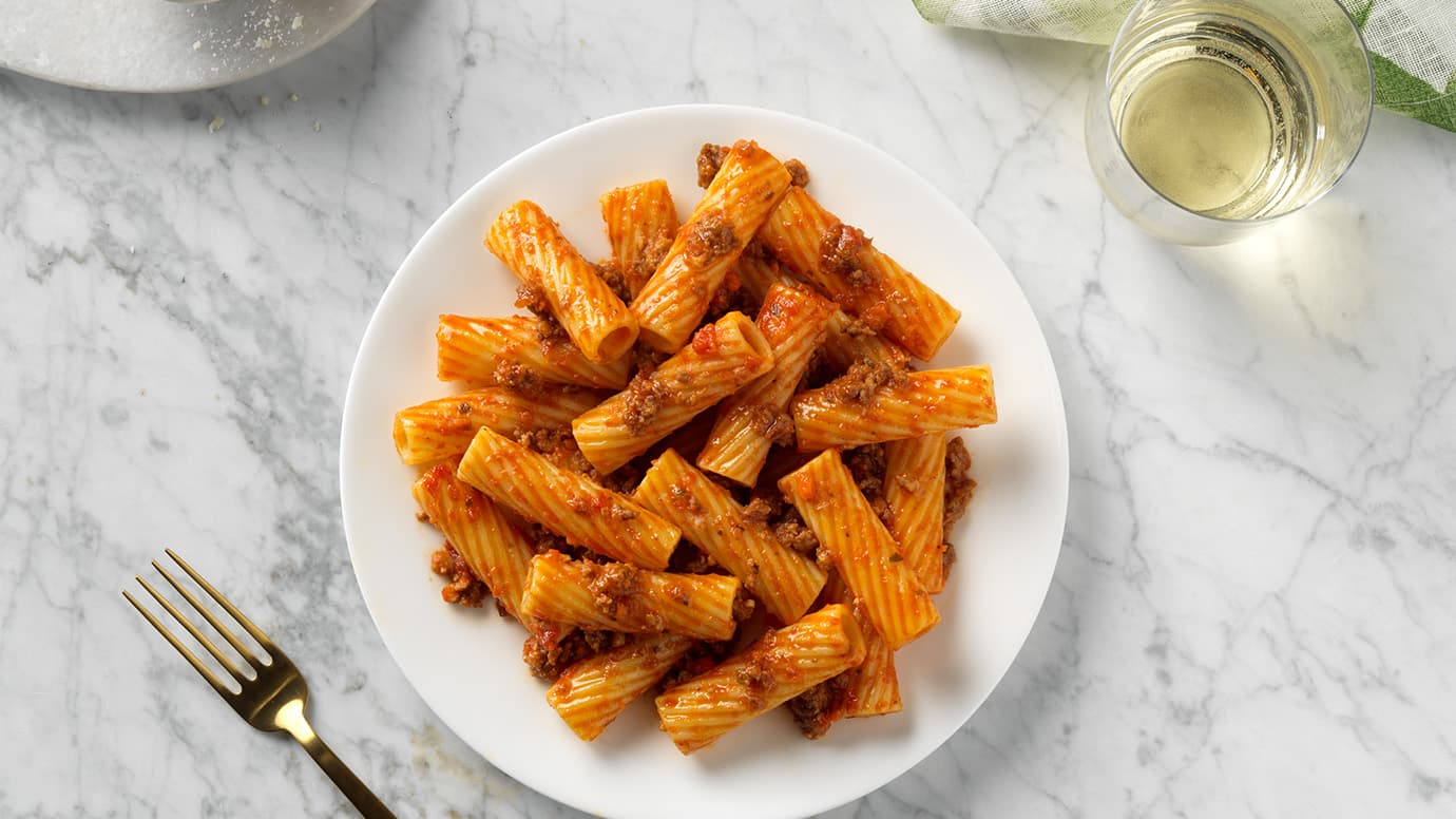 Barilla Traditional Marinara Rigatoni Pasta Bolognese | US_PROD-4fSK7DhPP4MrR4OHe7fmxG