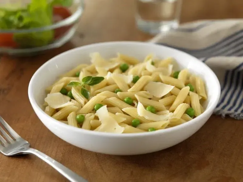 Barilla® Ready Pasta Penne with Peas and Cheese Recipe | US_PROD-44cd977b-a2b8-4c76-bbe5-993c8b1c2887