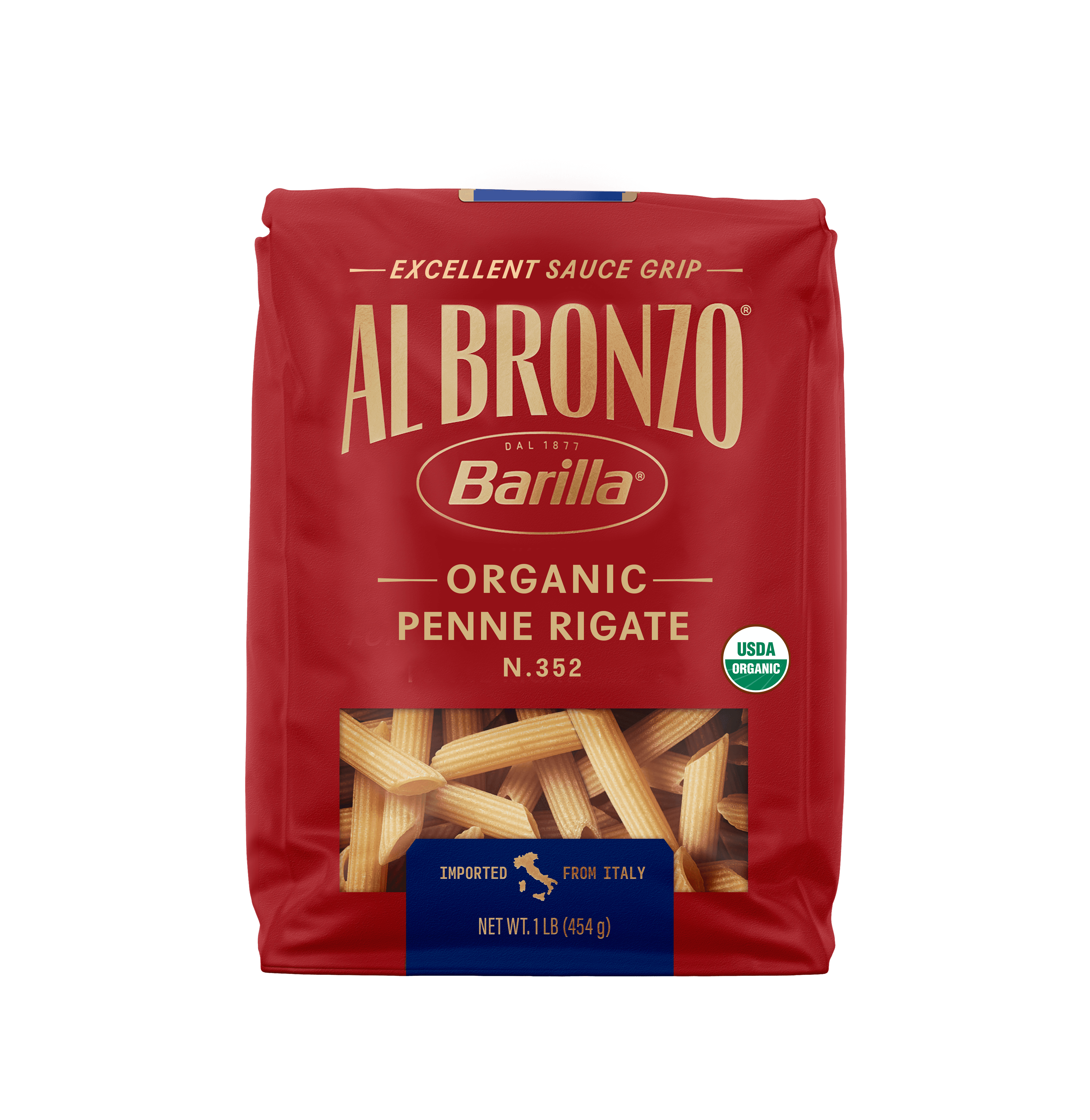 Barilla® Al Bronzo® Organic Penne Rigate Pasta | US_PROD-1nJBuWXsDRmeeT2S053Tyg
