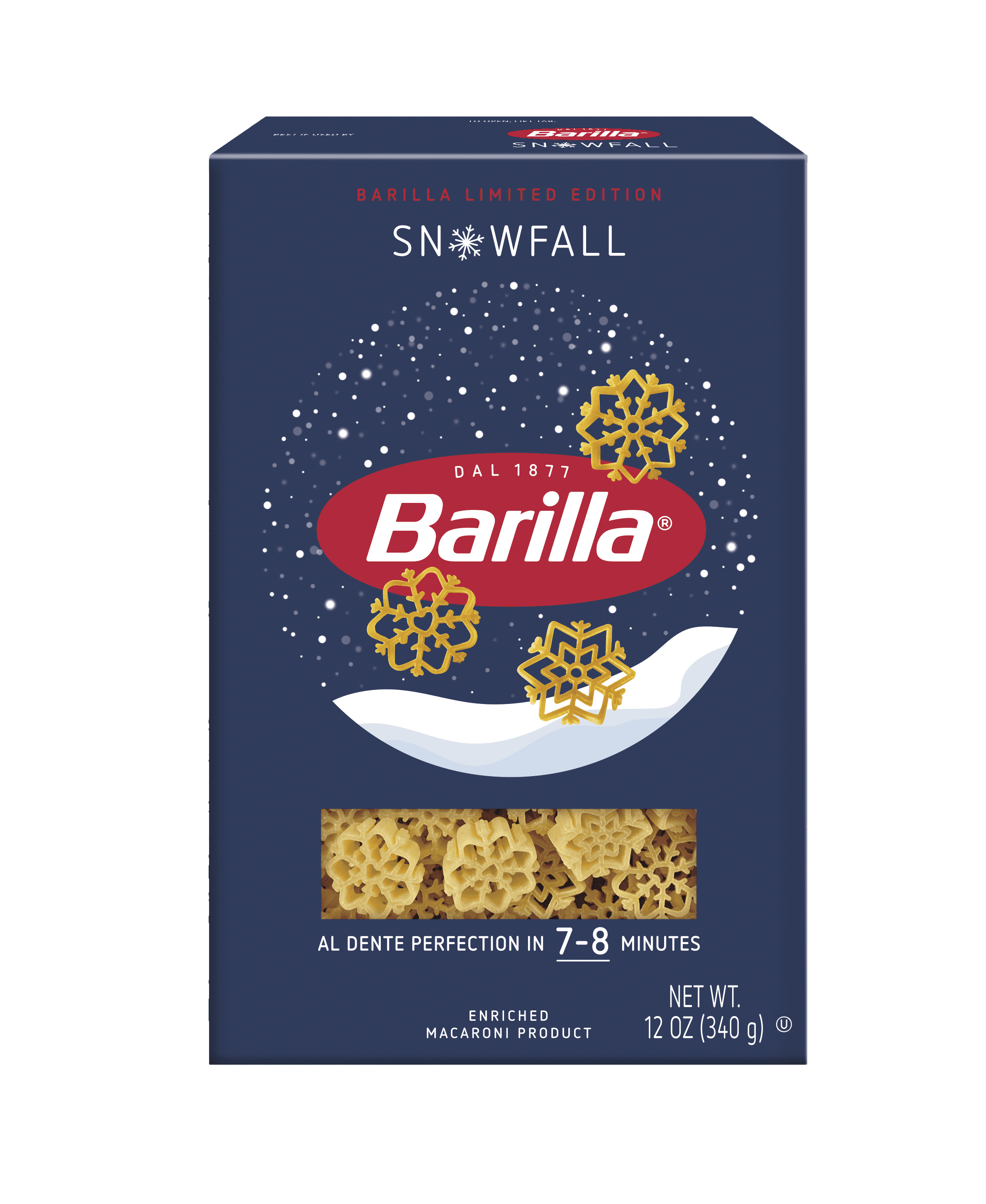 Barilla Snowfall Pasta | US_PROD-2XIdxO7jsndD97V4WRLUMz