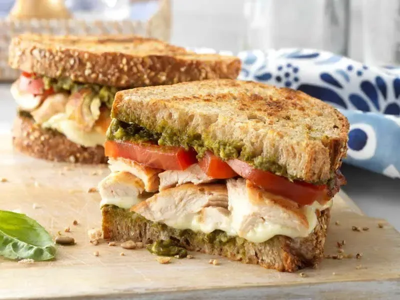 Grilled Chicken Sandwich with Barilla® Rustic Basil Pesto Recipe | US_PROD-dd461ff0-023a-4603-b148-6638c6cdbfba