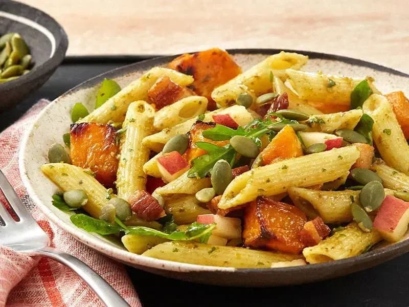Barilla® Penne Pasta with Harvest Apple and Arugula Recipe | US_PROD-adcaba9b-30be-45aa-b4f1-aa5adf18ee85