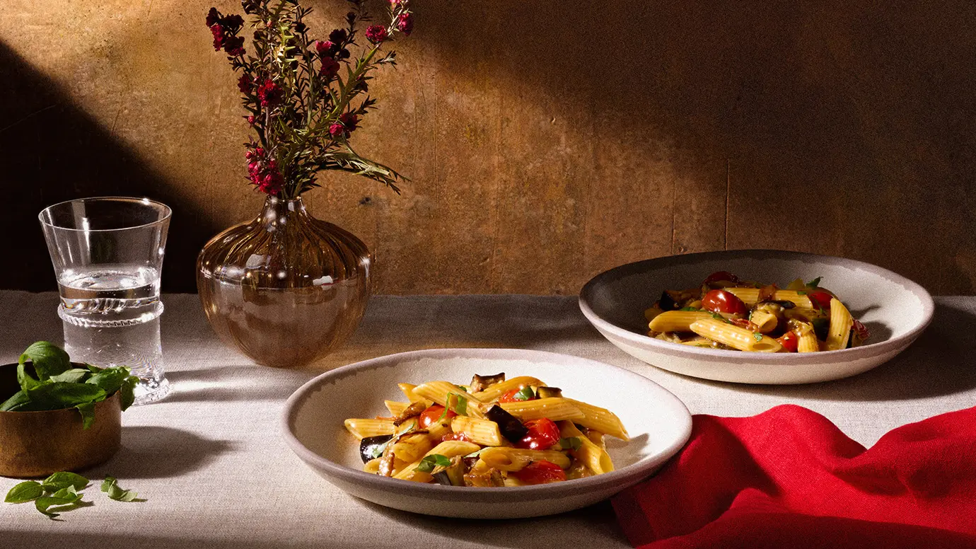 Barilla Al Bronzo Penne Rigate Pasta Alla Norma