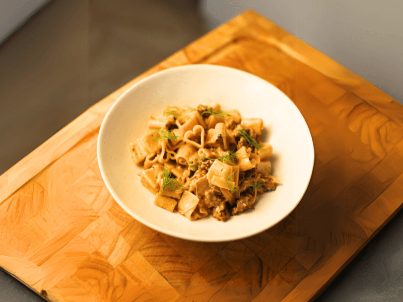 Pâtes d’amour Barilla en forme de cœur avec saucisses italiennes et sauce crémeuse au citron | US_PROD-6emZHnV0O773OPFsQN385H