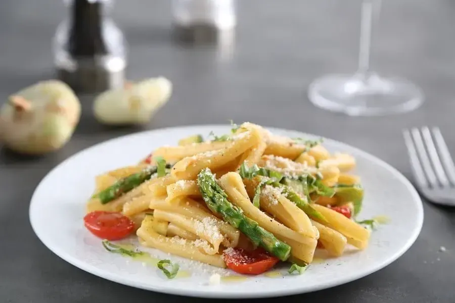Barilla® Casarecce Pasta with Fresh Vegetables and Parmigiano Cheese Recipe | US_PROD-fee08429-e7a5-4dc5-a537-9735fee6648b