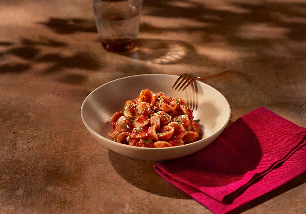 Barilla® Al Bronzo® Orecchiette Pasta with Pomodoro Sauce (Homemade Tomato Sauce) Recipe | US_PROD-38nENtHp8DOM2d81QW3TpW