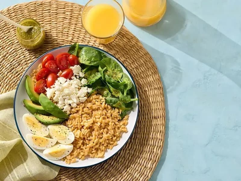 Avocado Breakfast Bowl Recipe made with Barilla® Chickpea Orzo Pasta | US_PROD-2d5667f3-7e5b-405c-a612-f13f3d79d807