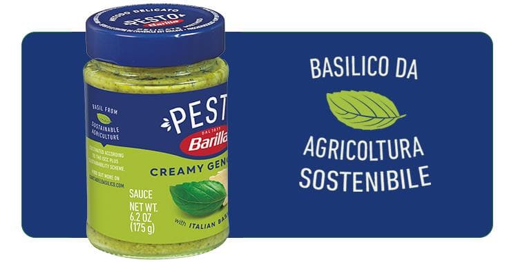 Creamy Genovese Pesto Sauce Basilico DA Agricoltura Sostenibile