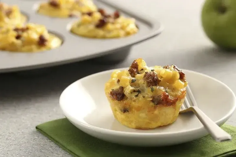 Barilla® Pork Sausage, Ditalini and Apple Muffin Pies Recipe | US_PROD-bc59921c-e066-4c19-9a74-6a218ee8c9d6