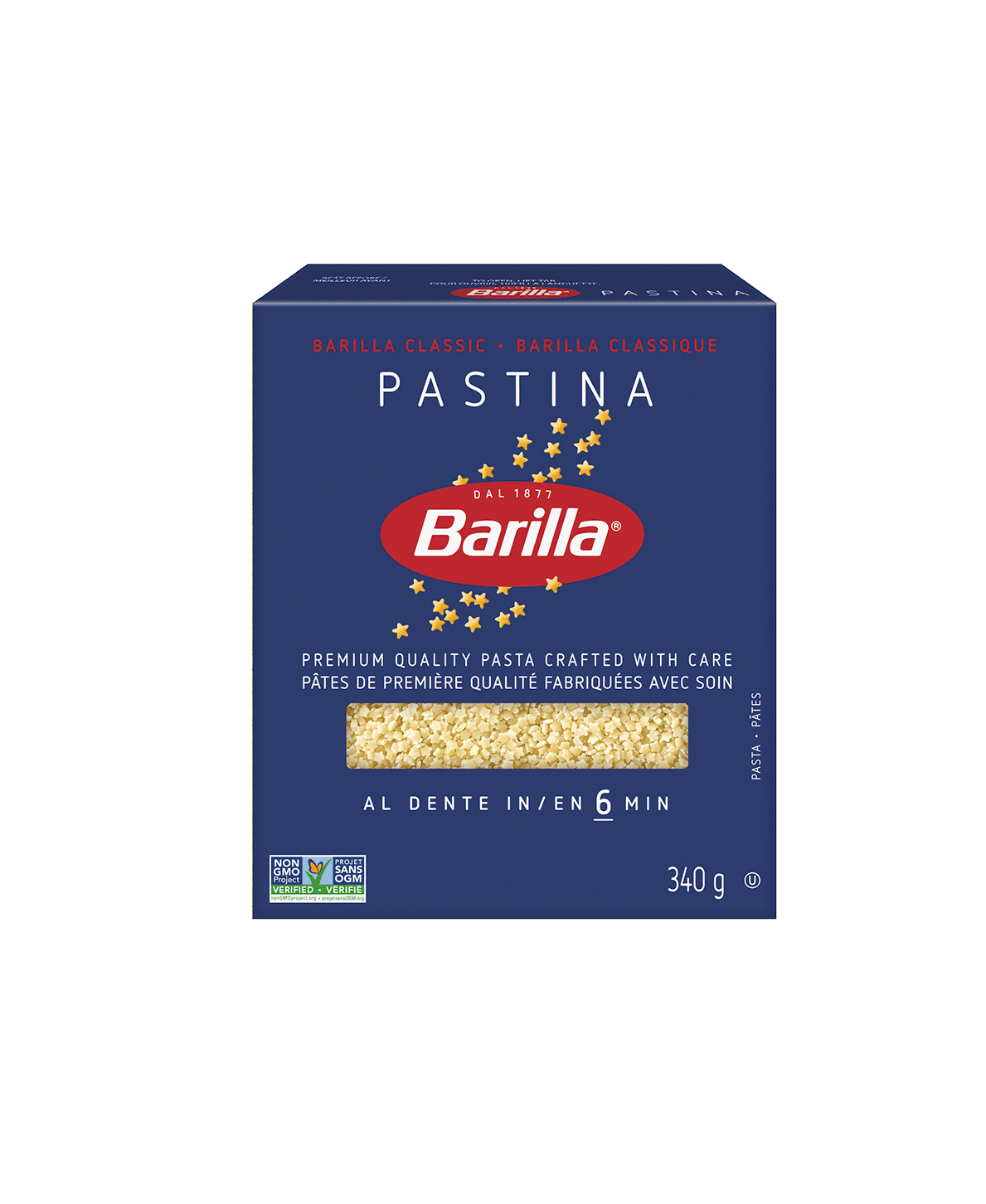 Barilla Pastina Pasta - Packshot - fr-ca | US_PROD-5X1MblJ8vxC6Rhmi1cpUhb