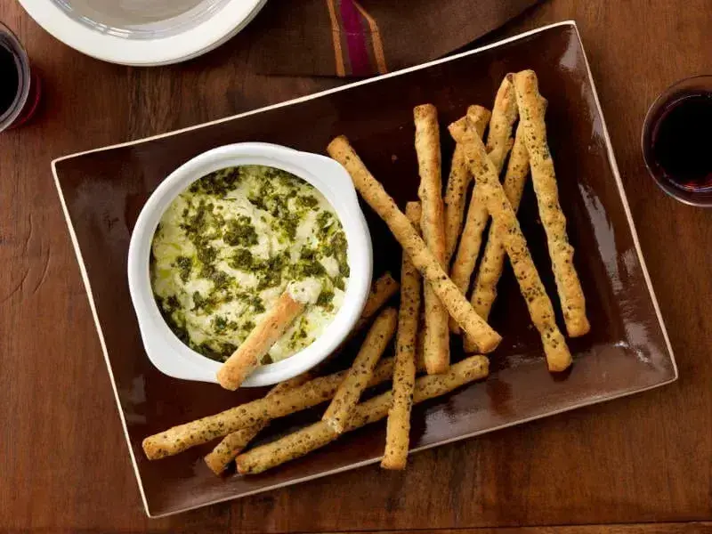 Barilla® Rustic Basil Pesto and 3 Cheese Dip Recipe | US_PROD-8ea6e714-0fe8-4b88-bc9e-0964f726d3e6