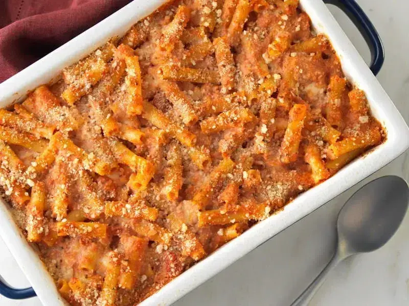 Barilla® Baked Ziti with Cheese Recipe | US_PROD-98ecf7a9-5ae9-4dfb-9d6a-a29b90cdf4a5