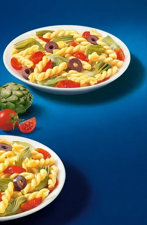 Barilla® Gemelli Pasta with Artichokes, Olives and Pecorino Romano Cheese Recipe | US_PROD-fa0b92b3-dce3-4521-9047-d384c4e56a96