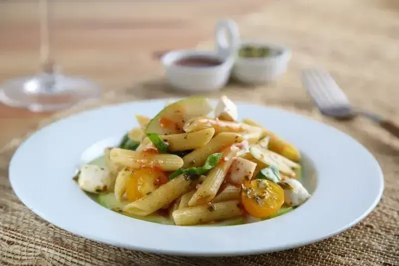 Barilla® Penne Spinach and Apple Pasta Salad Recipe | US_PROD-a4579113-98d7-4f39-9f73-039a0bdc21f0