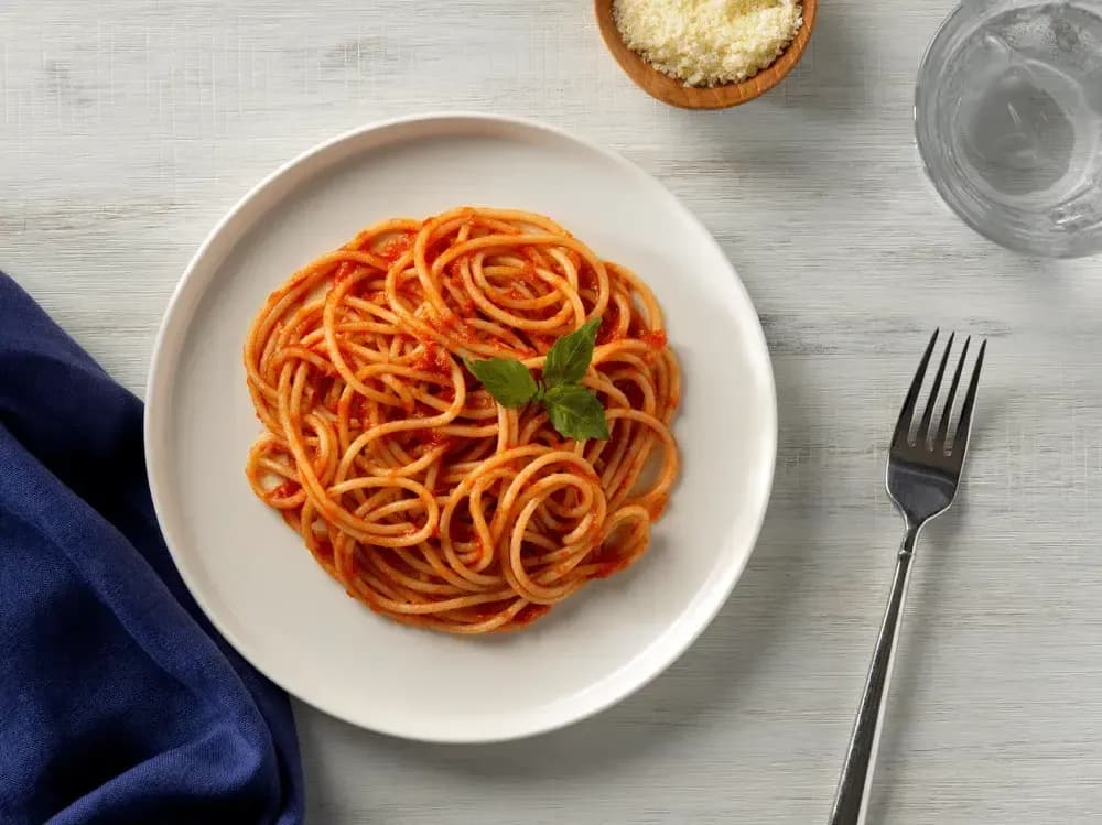 Barilla® Spaghetti with Homemade Tomato Sauce Recipe | US_PROD-f6c5b37a-0e07-46cc-bc52-36c781df225b