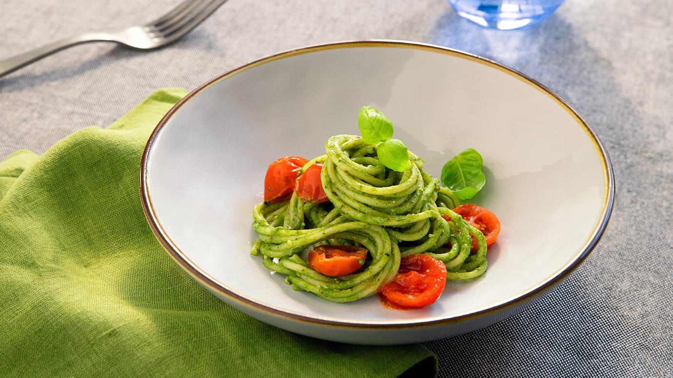 Barilla Creamy Genovese Basil Pesto Cherry Tomatoes Basil | US_PROD-7MP1l0We40GfzdZ4lY8YBY