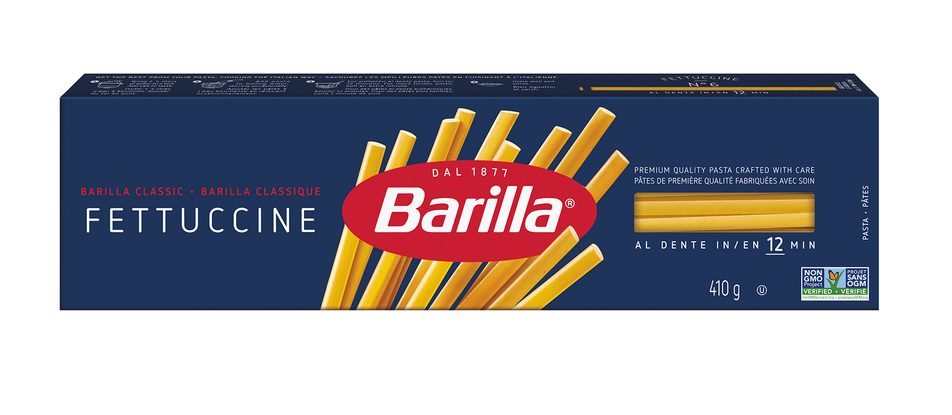 Barilla Fettucine Pasta - Packshots - en-ca | US_PROD-6JepilAGECshKa6Ctl9JIT