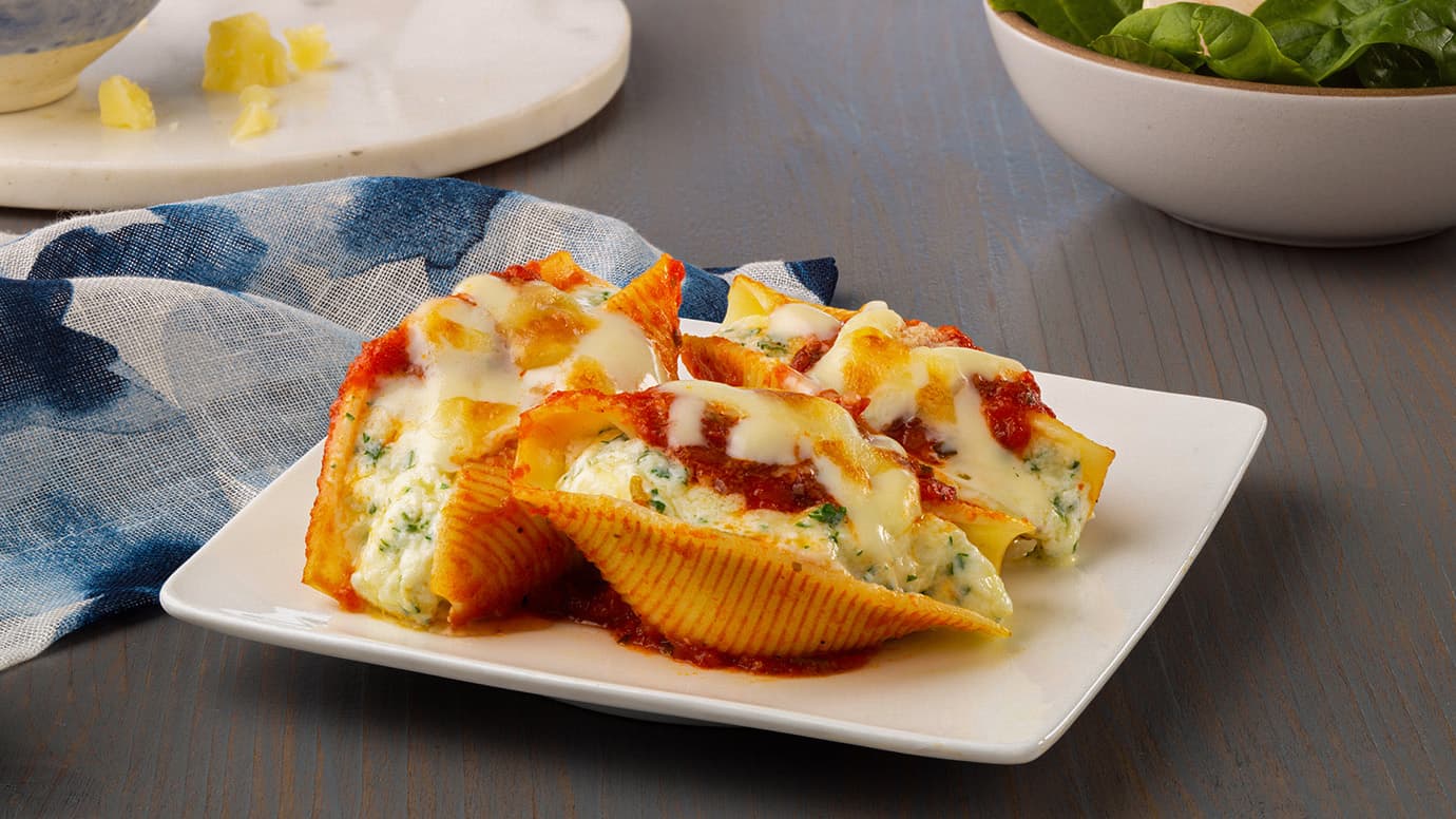 Barilla Tomato and Basil Sauce Stuffed Shells | US_PROD-1TNnjCpi2V6Zn3KXTmJYSu