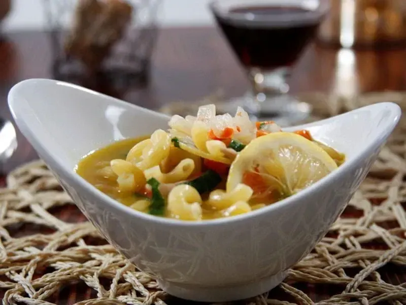 Barilla® Gluten Free Elbows Pasta Soup with Chicken, Lemon, and Spinach Recipe | US_PROD-e1fc9f91-7075-4284-aa8b-a4181b2635c6
