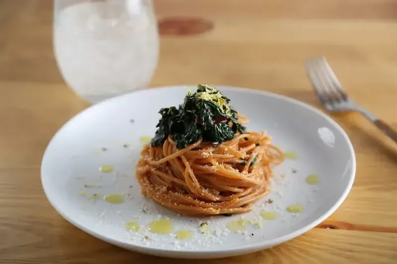 Barilla® Red Lentil Spaghetti with Swiss Chard, Lemon And Parmigiano Cheese Recipe | US_PROD-bb77527e-a660-484e-9677-549d255e74e6