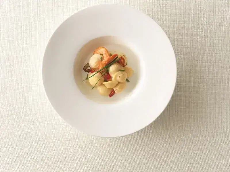 Barilla® Al Bronzo® Orecchiette Pasta with Shrimp and Creamy Prosecco Sauce Recipe | US_PROD-fd0ab09e-9194-4b54-a7d7-b9dedc63f981
