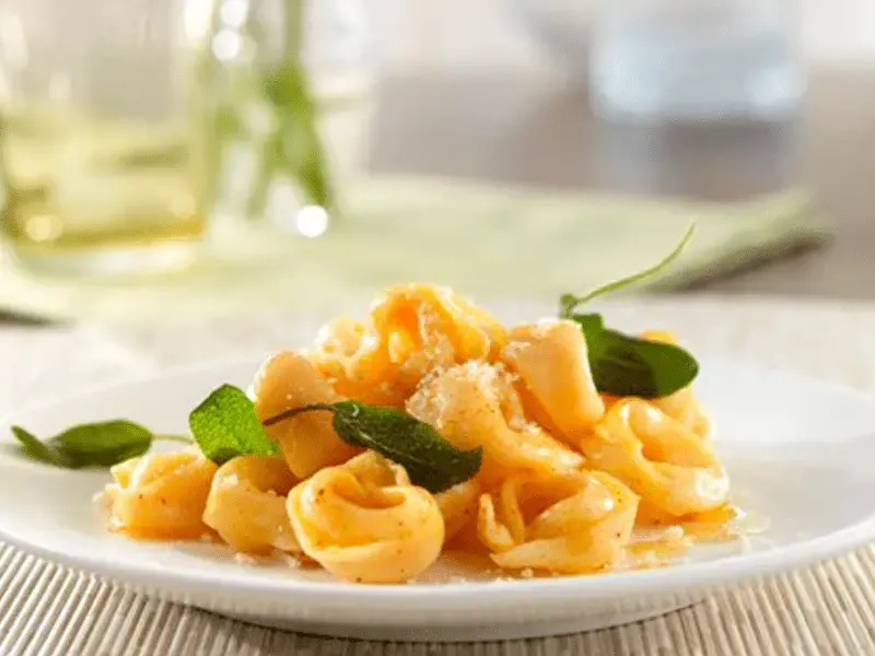 Barilla® Three Cheese Tortellini in Sage Brown Butter Sauce Recipe | US_PROD-5853319d-ca2f-4b23-b395-709e165c9e68