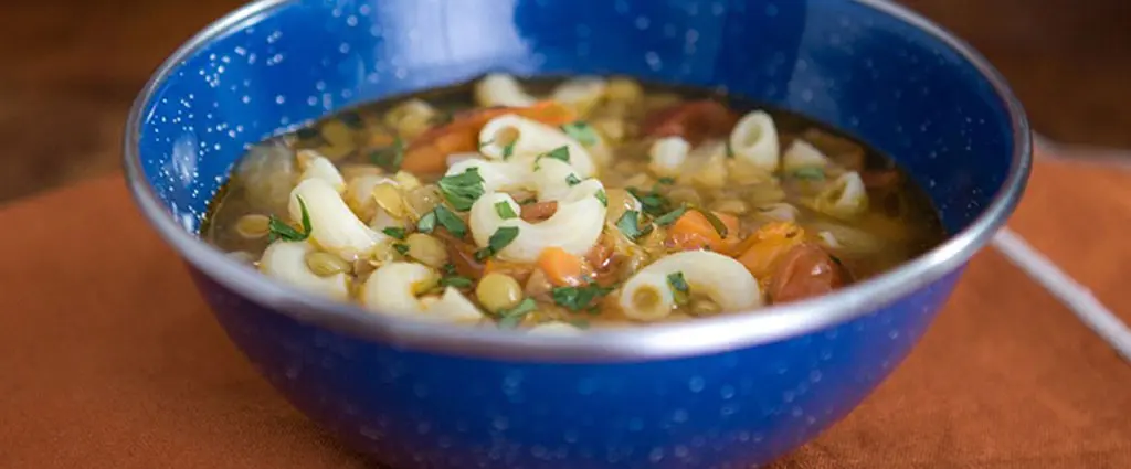 Barilla® Gluten Free Elbow Macaroni Soup with Rosemary & Lentils Recipe | US_PROD-3NMYhp9AhxXAwLWjRZhRVK