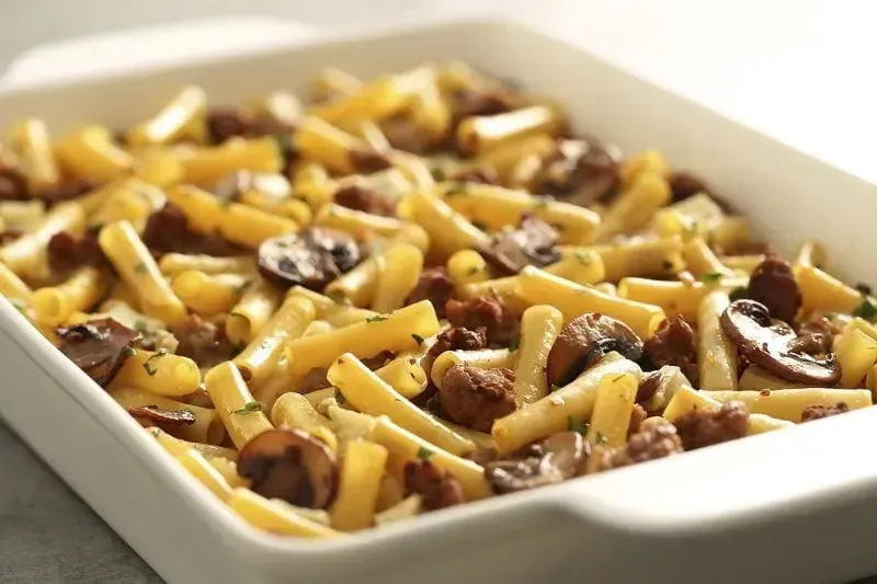 Barilla® Baked Ziti with Ground Turkey Mushroom Marsala Recipe | US_PROD-cc3242a9-e9d3-47b1-8a4d-299a44617132