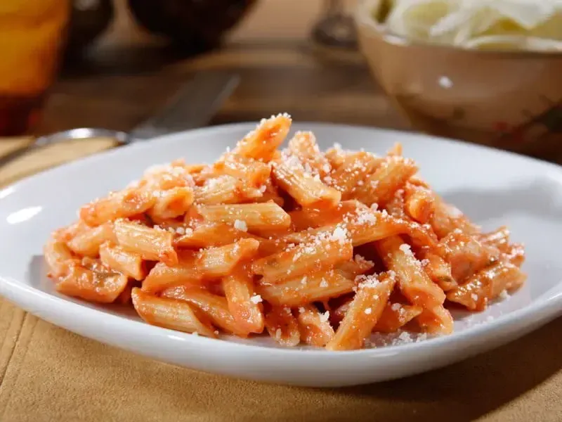 Mini Penne Pasta with Creamy Barilla® Traditional Sauce Recipe | US_PROD-74325758-e5b3-48cd-ba55-47900d79ccbf