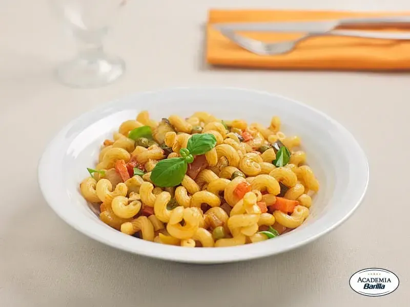 Barilla® Cellentani Pasta with Vegetable Sauce Recipe | US_PROD-8da03053-a0b5-4b5c-86e6-097113180c31