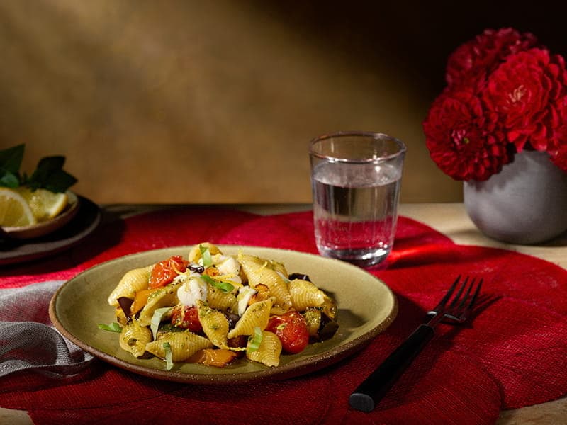 Barilla® Large Shells Pasta Salad with Roasted Vegetables Recipe | US_PROD-5ec83b26-407e-47be-9cb9-7b78f5317848