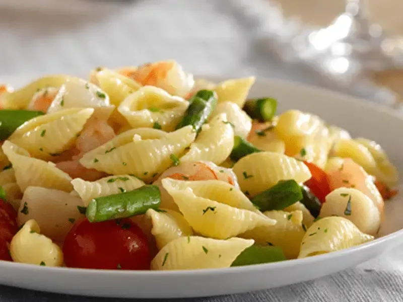 Barilla® Medium Shells Pasta with Seafood Salad Recipe | US_PROD-13969307-6a18-4d31-b197-d68c9898b391