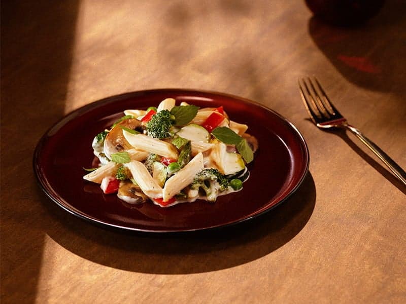 Al Bronzo® Penne Pasta Primavera with Asparagus, Broccoli and Zucchini Recipe | US_PROD-0056731a-52ac-418c-af7c-5f5c15e3f241