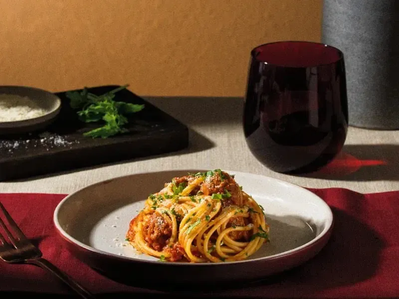 Barilla® Al Bronzo® Spaghetti Pasta with Grass-Fed Beef Meatballs Recipe | US_PROD-b9c92868-610c-409d-aa8b-f4b3d7f28299