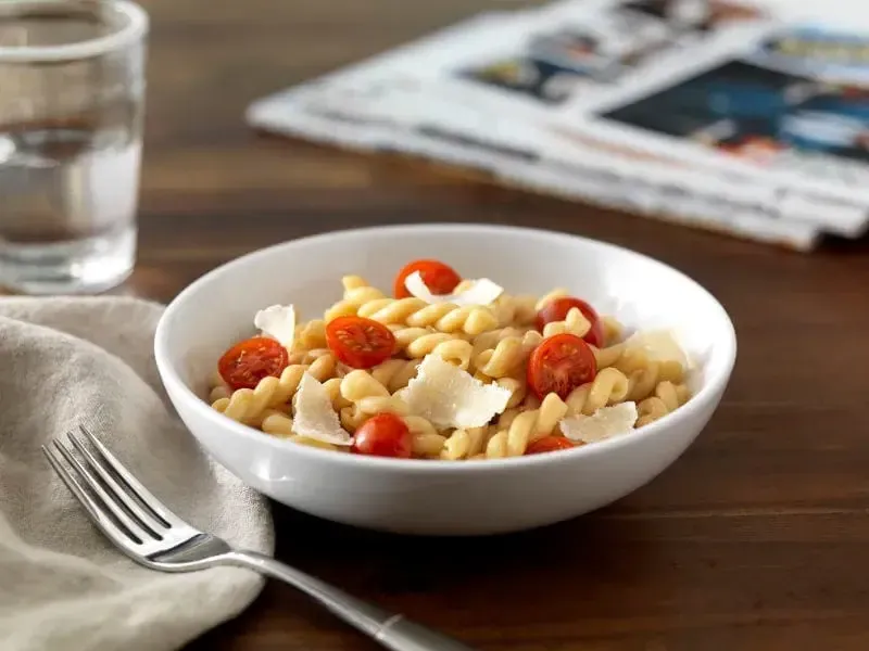 Barilla® Gemelli Ready Pasta with Cherry Tomatoes and Cheese Recipe | US_PROD-81fe8df6-182e-4085-8270-e678505e955a
