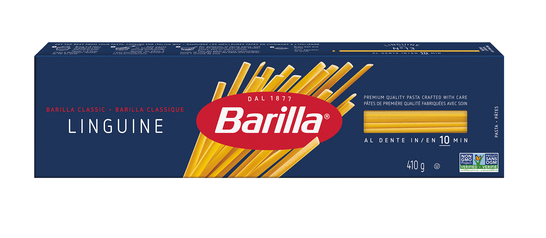 Barilla Linguine Pasta - Packshot - fr-ca | US_PROD-3ww2yeRmhROsGi2AYfOx5J