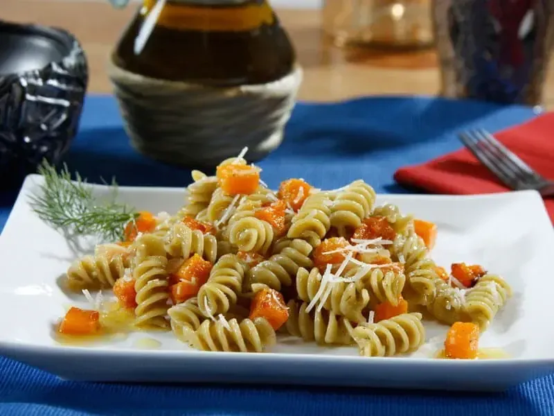 Barilla® Rotini Pasta Salad with Roasted Butternut Squash and Citrus Dill Vinaigrette Recipe | US_PROD-6765b306-c0f8-4c71-97f0-305c7dfbf6d9